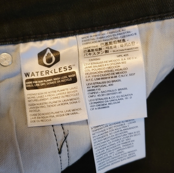 Levis 512 Slim Taper Flex Jeans Mens - Picture 8 of 9